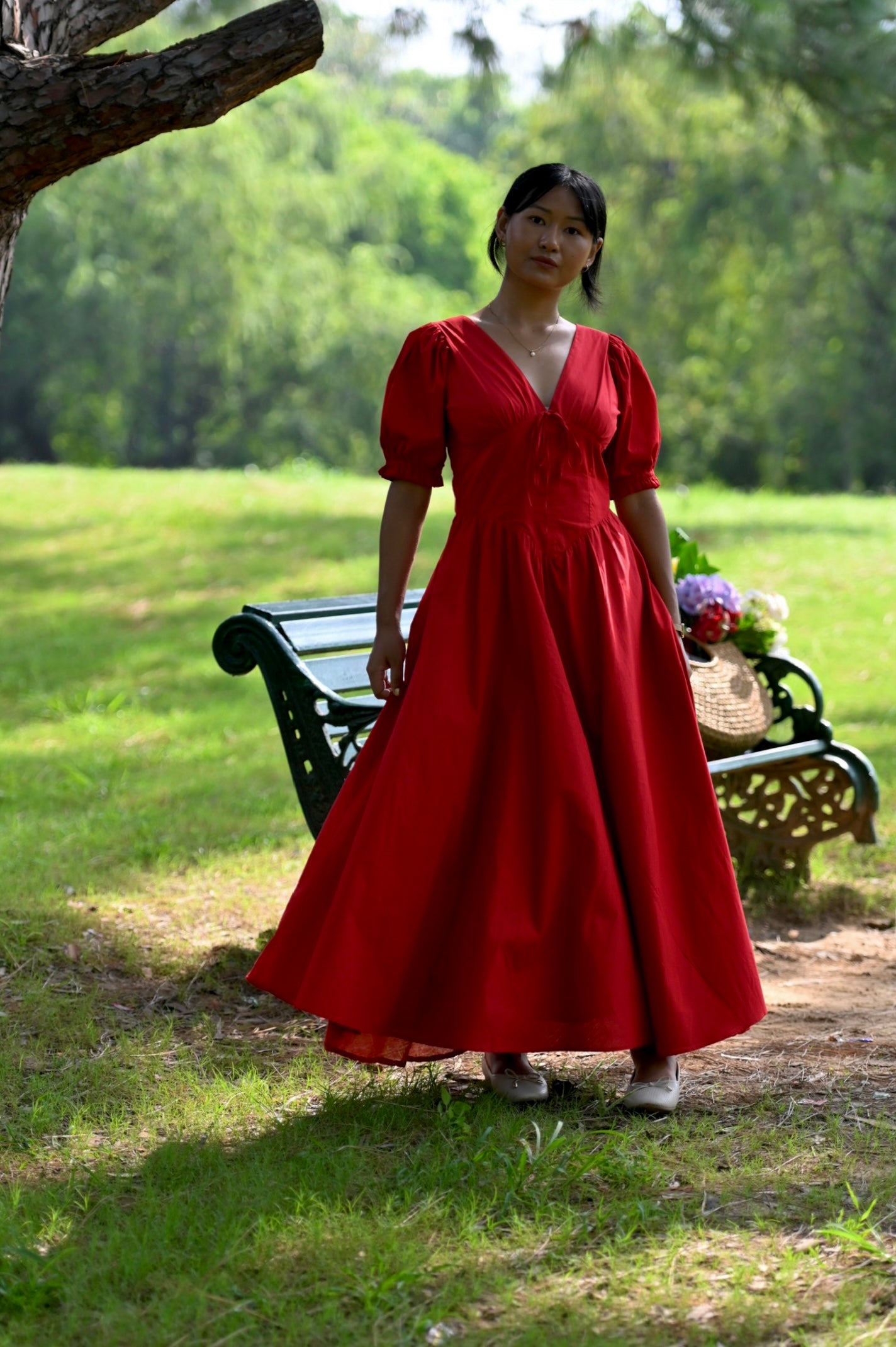 MIA Dress in Red