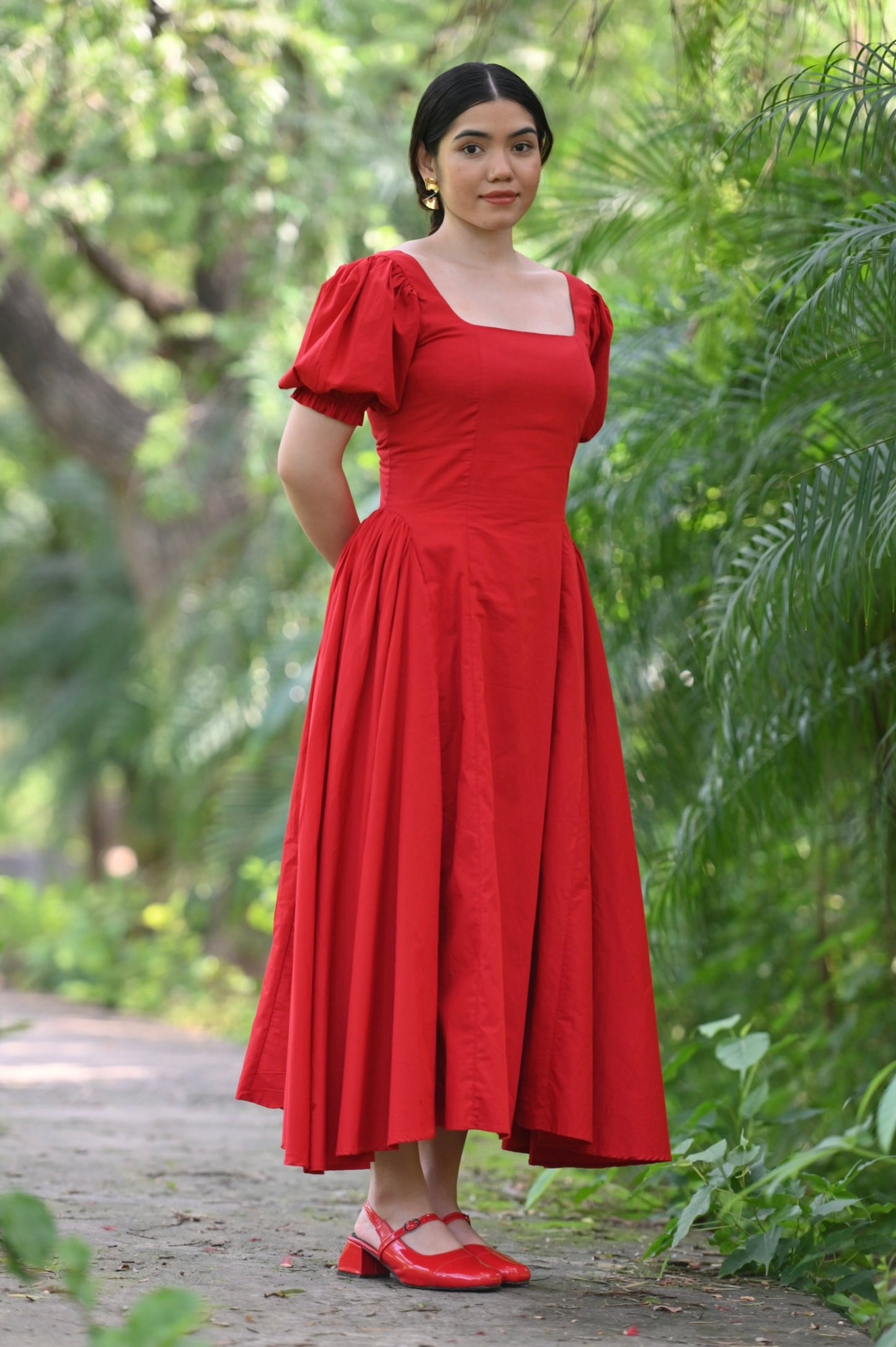 ELLA Dress in Red