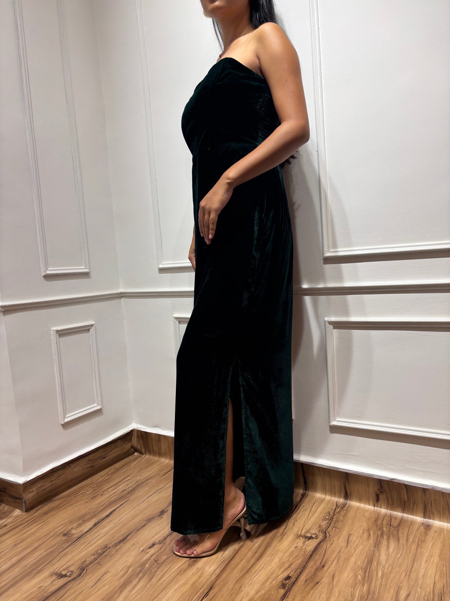 Velvet Tube Dress