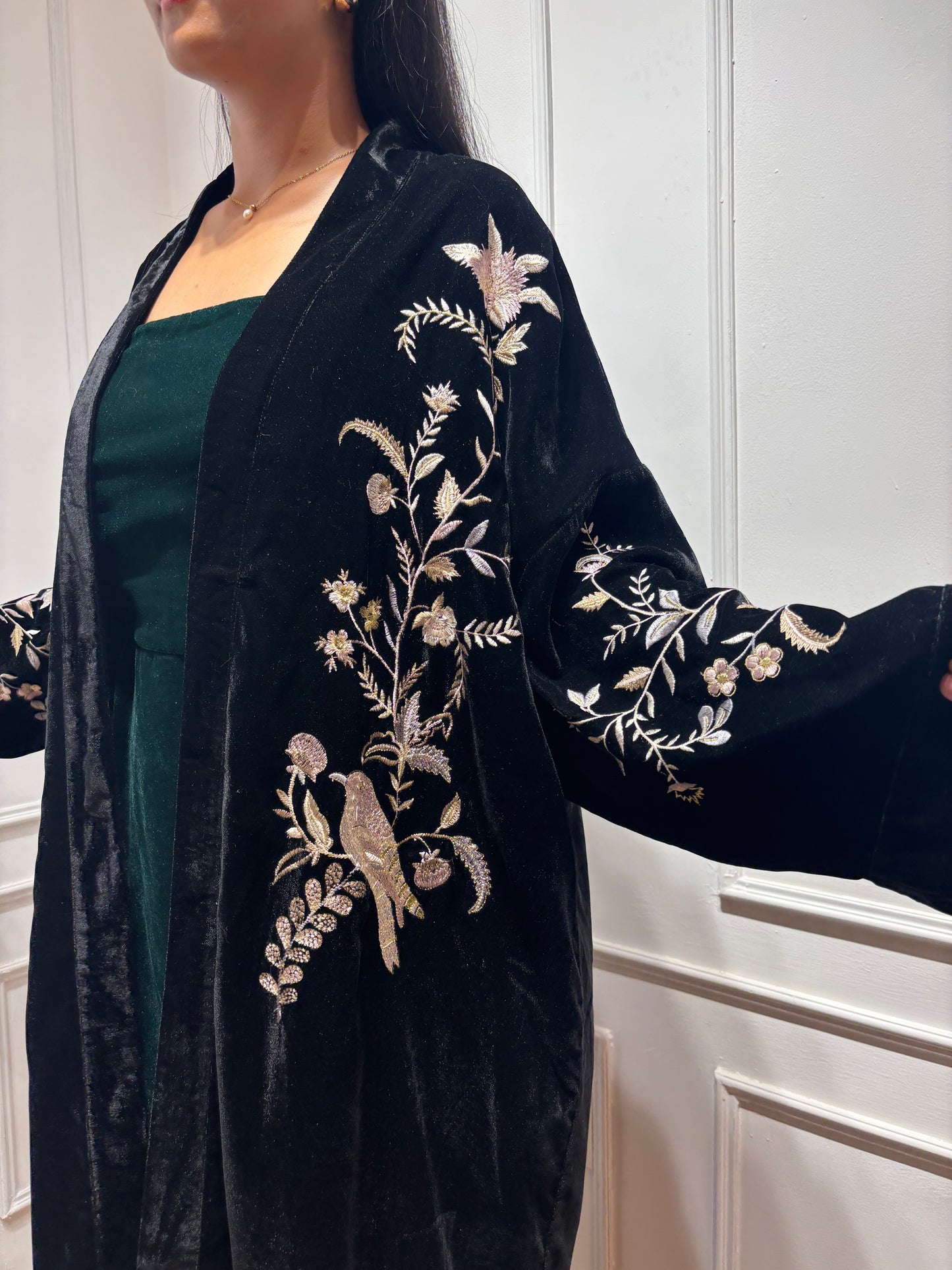 Velvet kimono