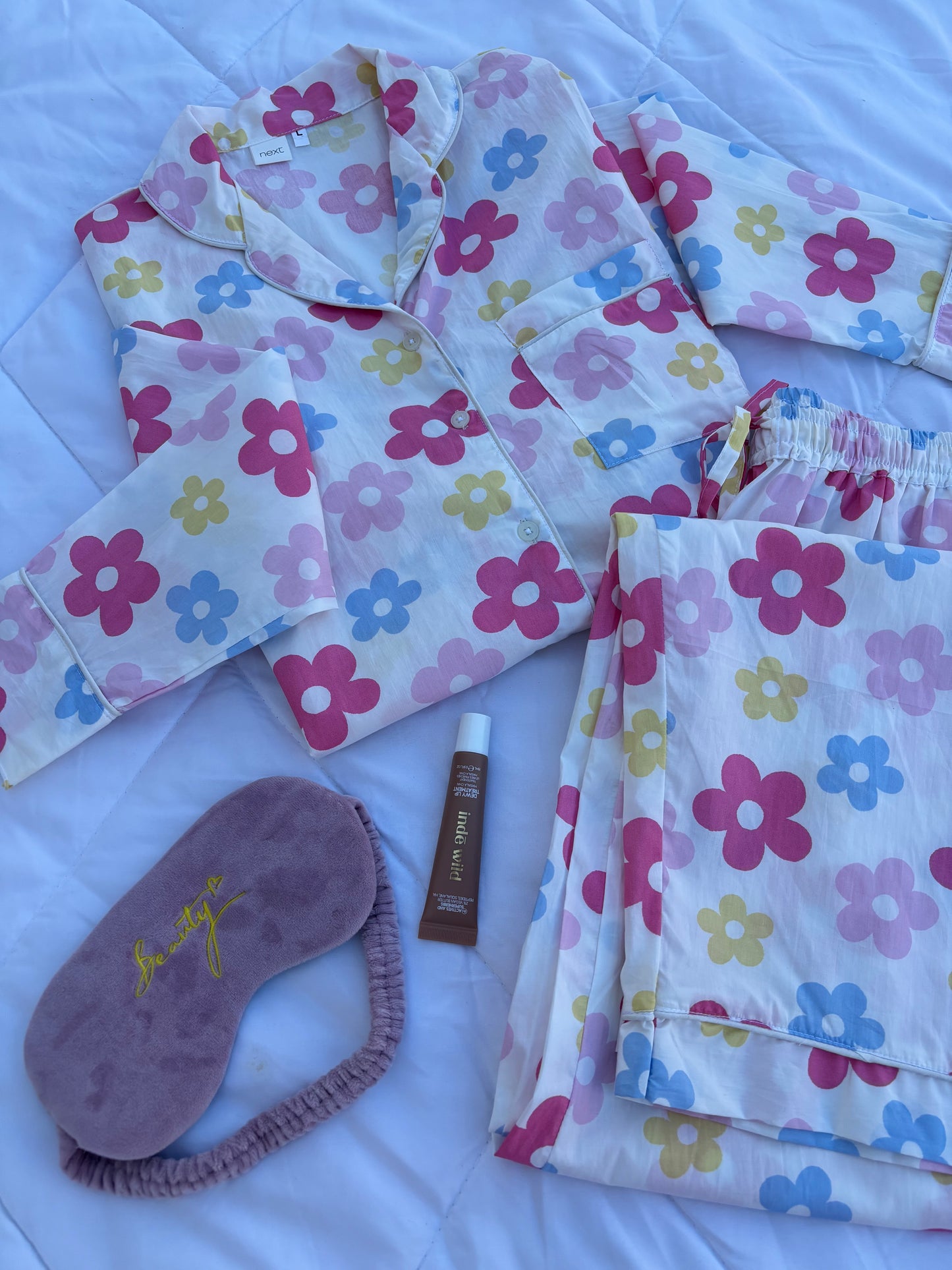 White Blossom PJ Set