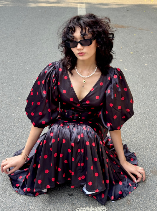 BETTY Polkadot Dress