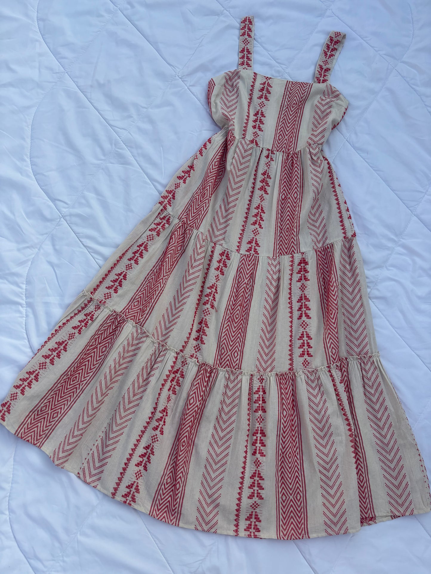 Cotton woven dress