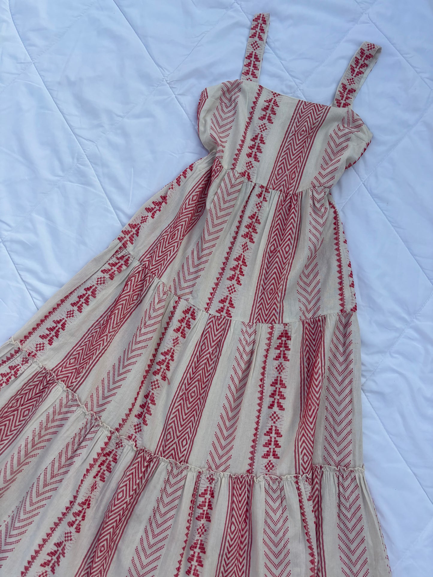 Cotton woven dress