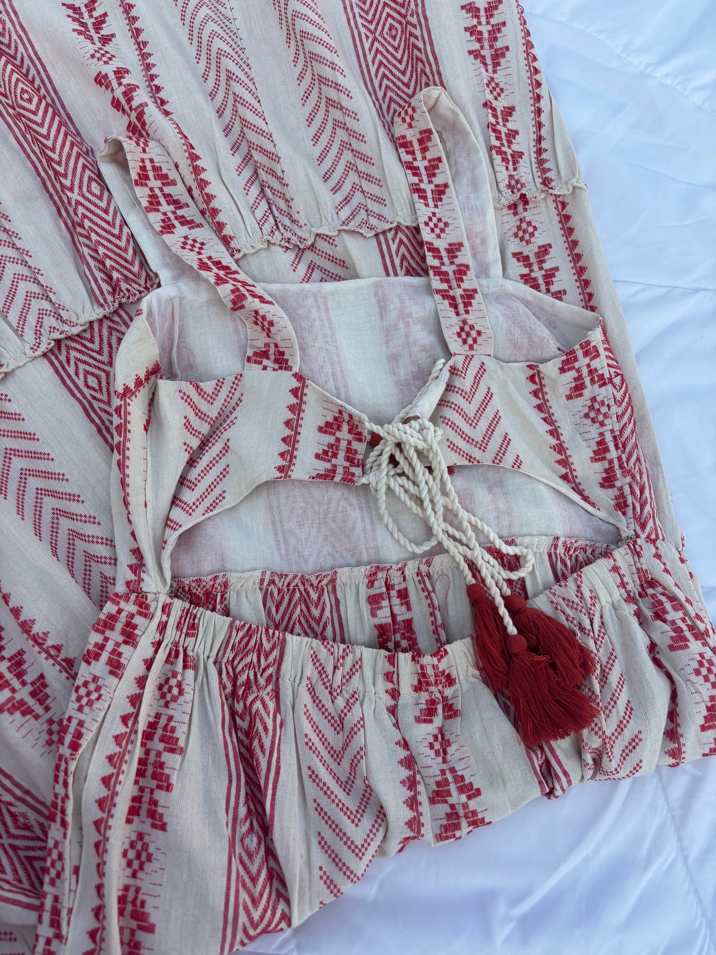 Cotton woven dress