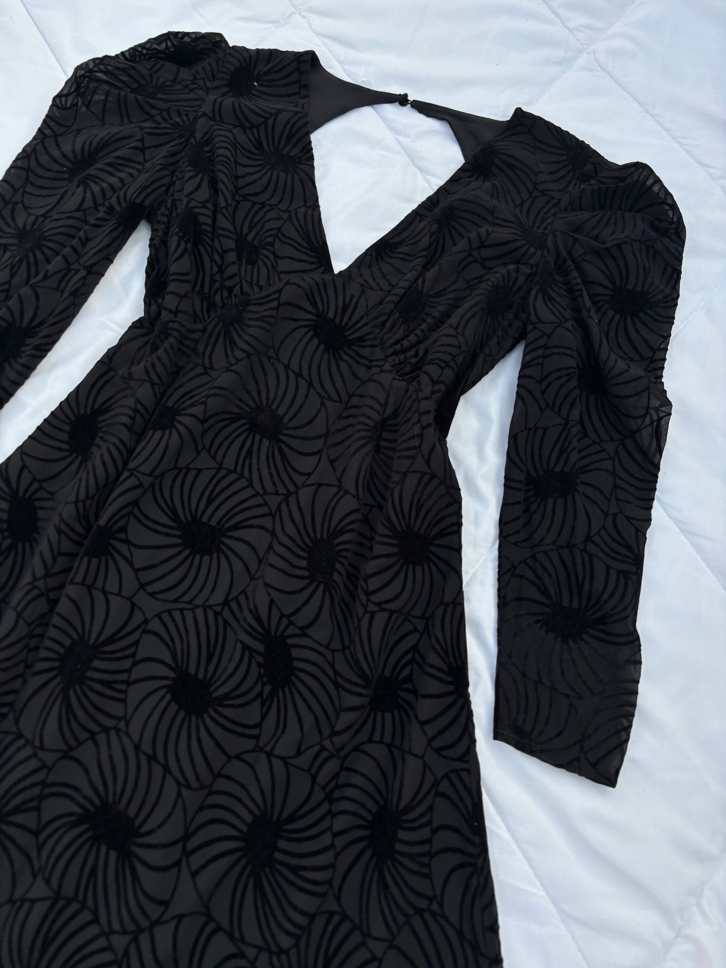 Velvet Emboss dress