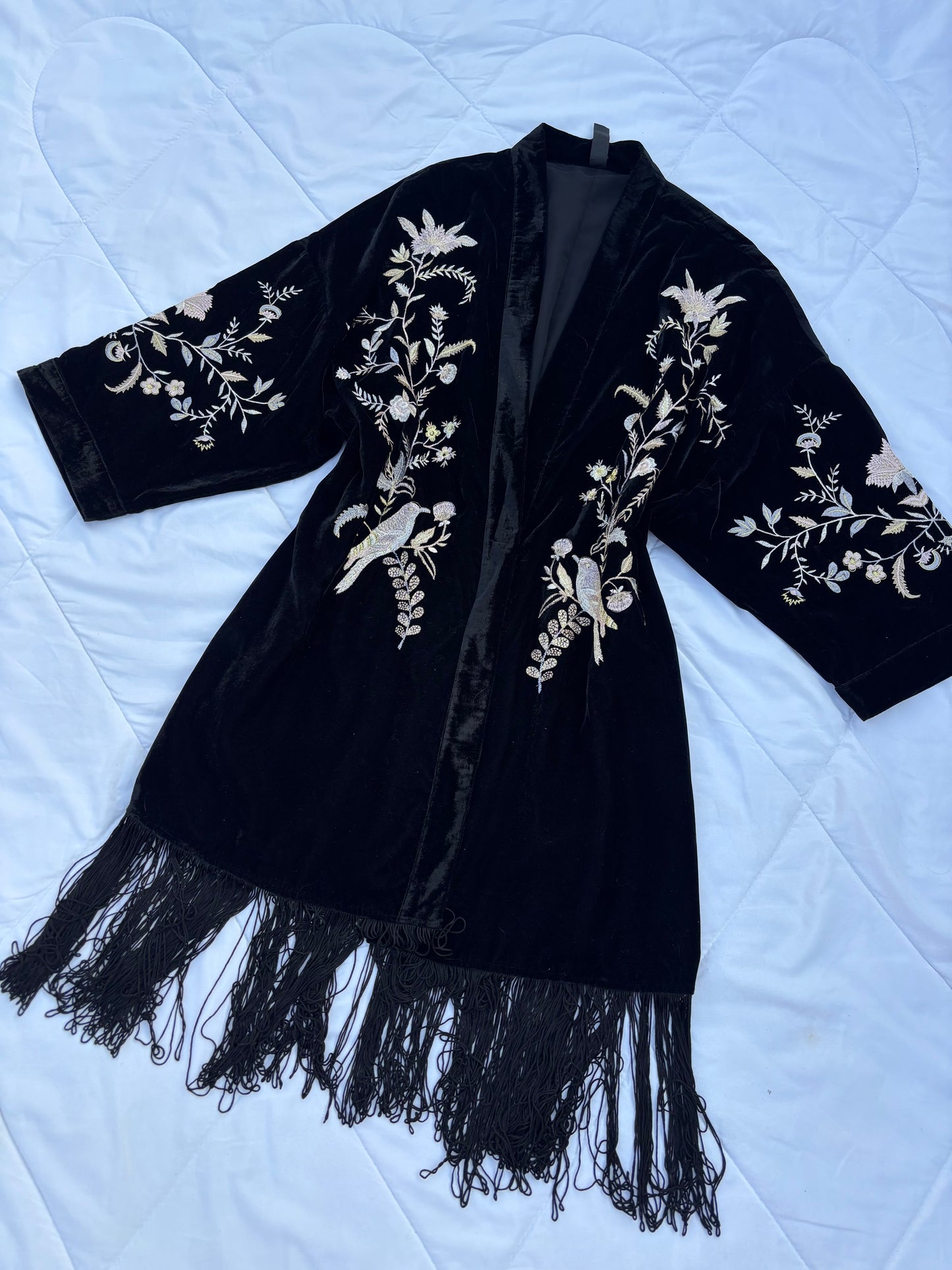 Velvet kimono