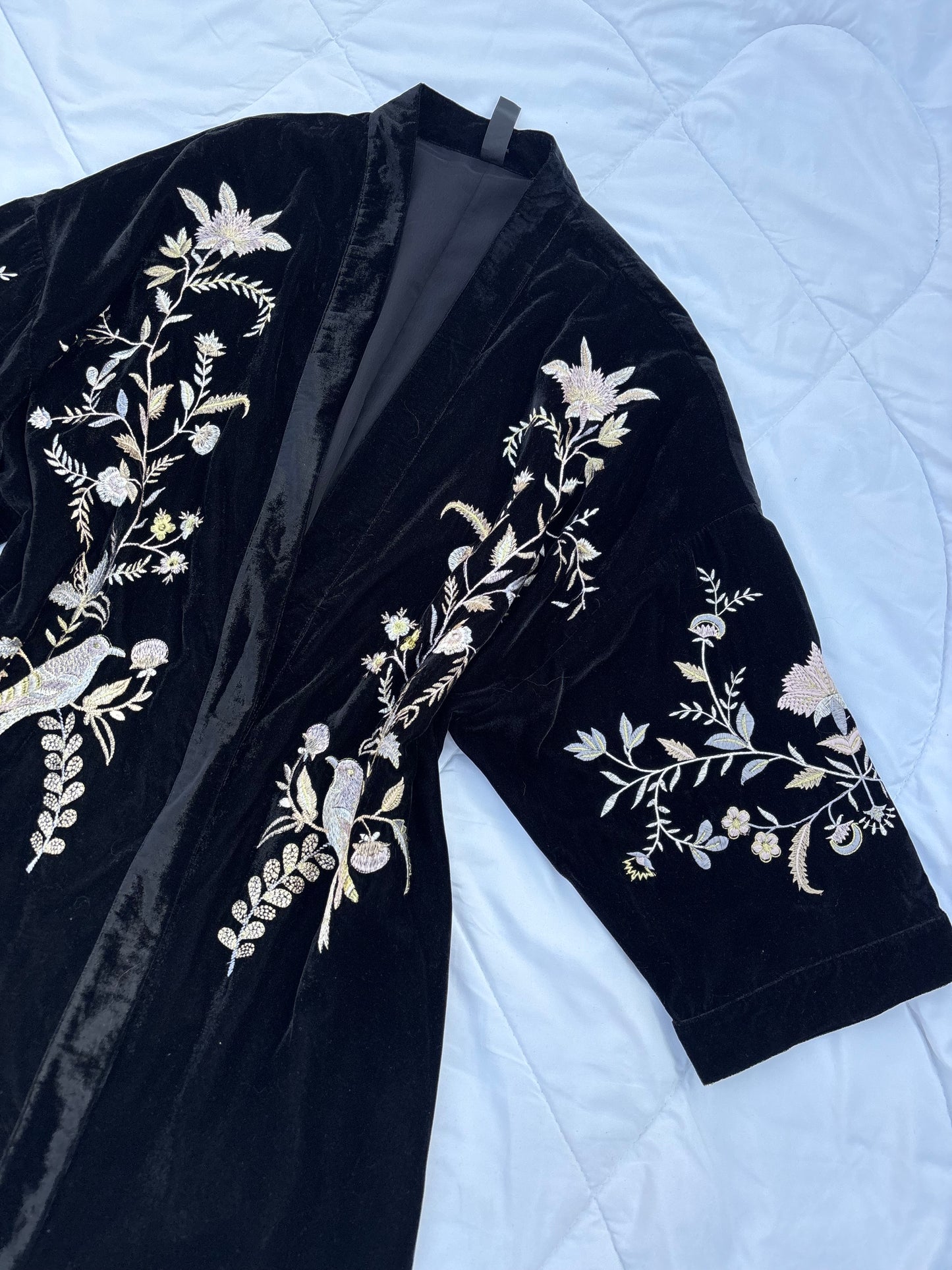 Velvet kimono