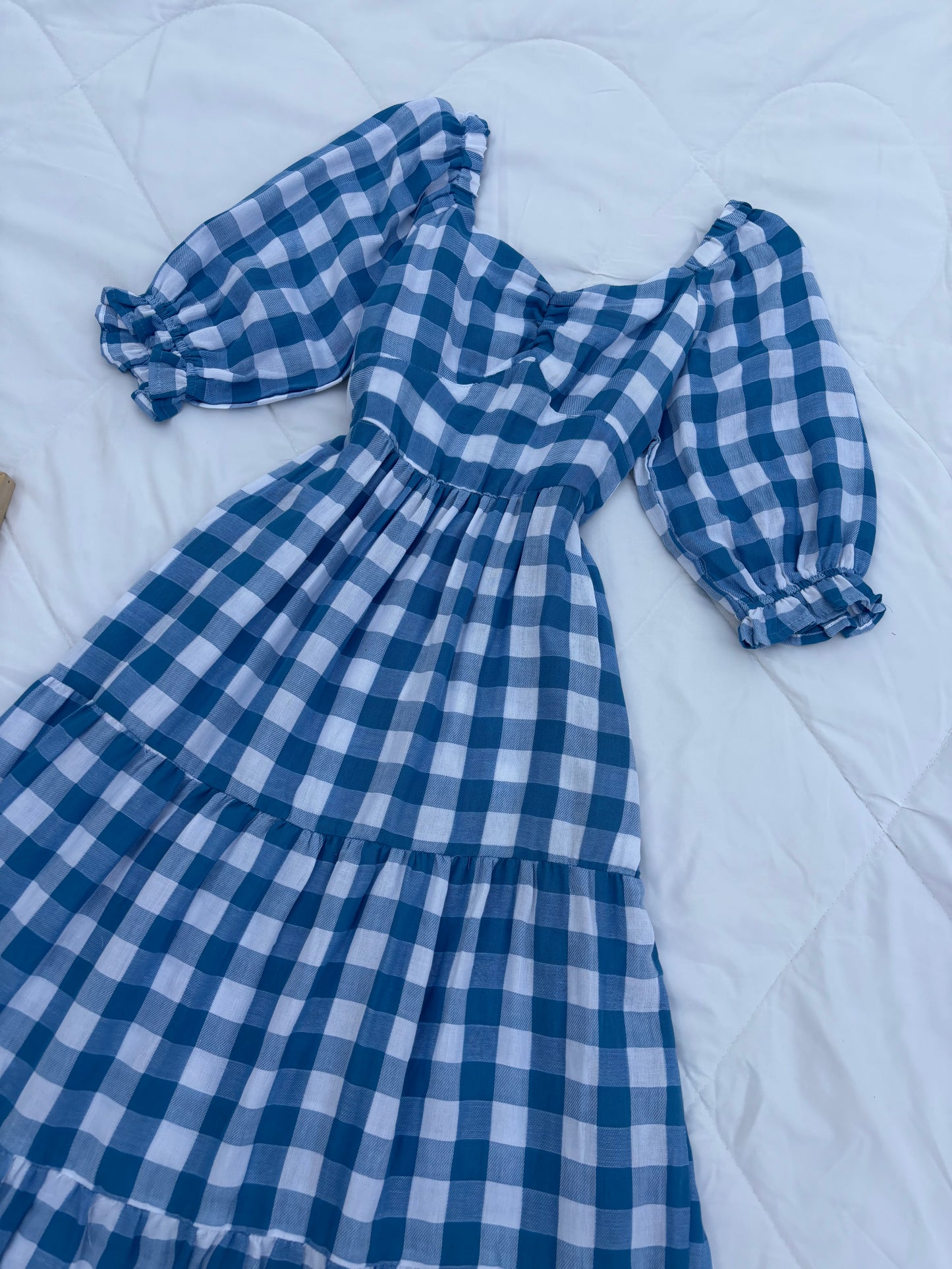 Blue Gingham Dress