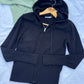 Black cardigan Hoodie (XS)
