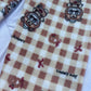 Cute Gingham Fuzzy Winter Sets (S-XL)