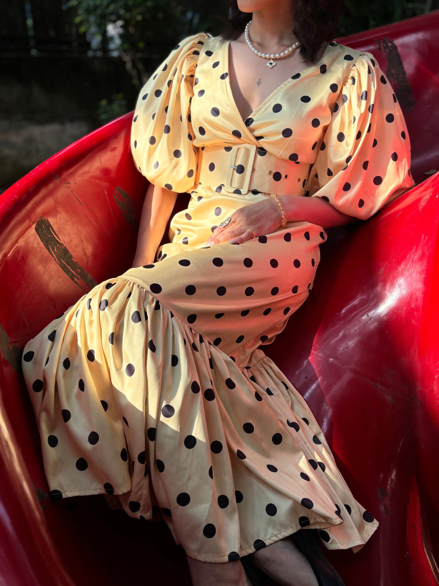 VERONICA Polkadot Dress