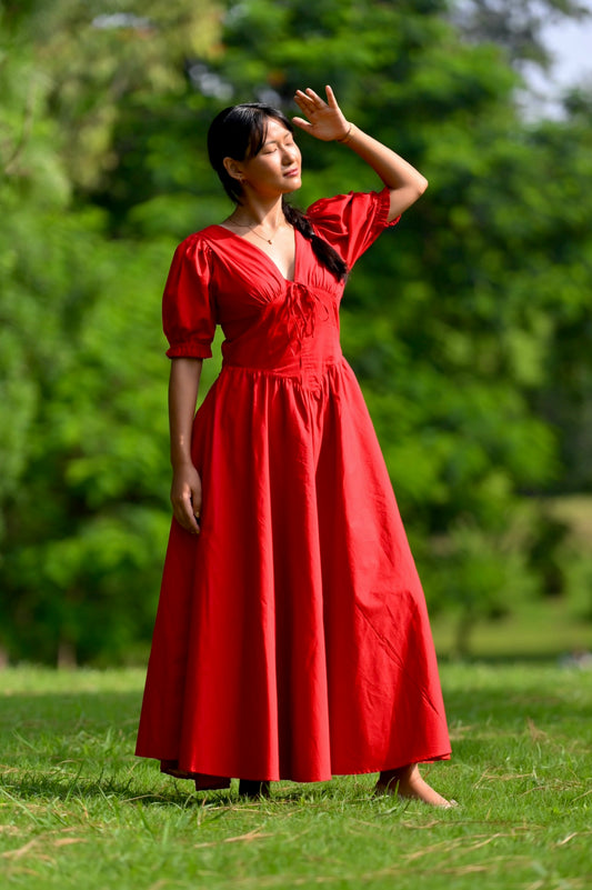 MIA Dress in Red