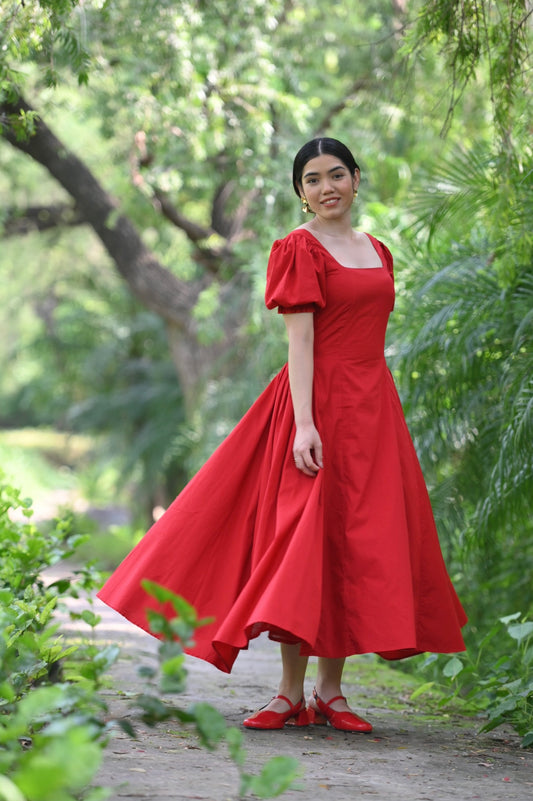 ELLA Dress in Red
