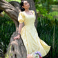 ELLA Dress in Butter Yellow