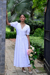 MIA Dress in White Eyelet