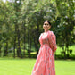 LYLA Dress in Red gingham