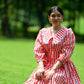 LYLA Dress in Red gingham