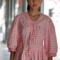 ALICE Dress in Pink gingham