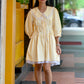 ALICE Dress in Butter yellow gingham