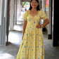 CHLOE Dress in Yellow gingham