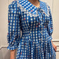 LYLA Dress in Blue gingham