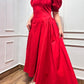 ELLA Dress in Red