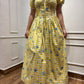 CHLOE Dress in Yellow gingham