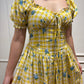 CHLOE Dress in Yellow gingham