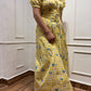 CHLOE Dress in Yellow gingham