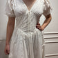 MIA Dress in White Eyelet