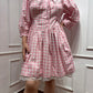 ALICE Dress in Pink gingham