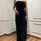 Velvet Tube Dress