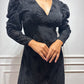 Velvet Emboss dress
