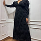 Velvet Emboss dress