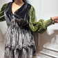 Velvet Ruffle dress