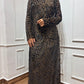 Velvet Leopard dress