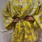 Yellow Brocade Romper