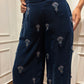 Velvet Embellished pant