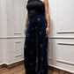 Velvet Embellished pant
