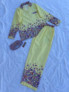 Butter Yellow Blossom PJ Set