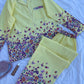 Butter Yellow Blossom PJ Set