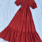 Buttoned maxi dress