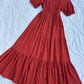 Buttoned maxi dress