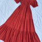 Buttoned maxi dress