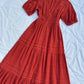 Buttoned maxi dress