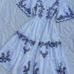 White embroidered dress