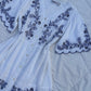 White embroidered dress