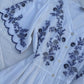 White embroidered dress