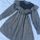 Gingham ruffle dress